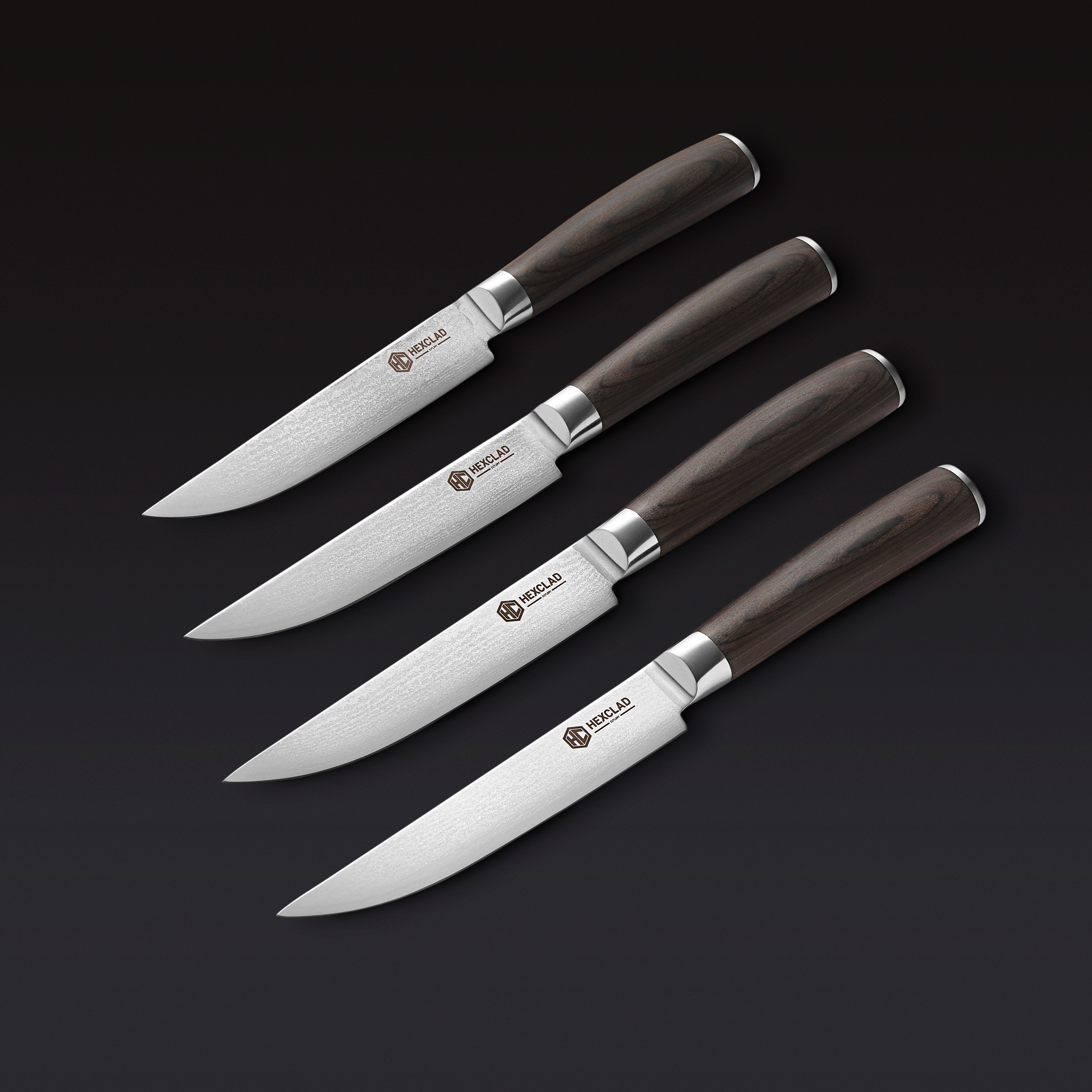 Steak Knife & Bistecca Plate Set, 8-pc (Espresso)