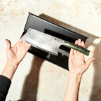 Damascus Steel Cleaver, 7"