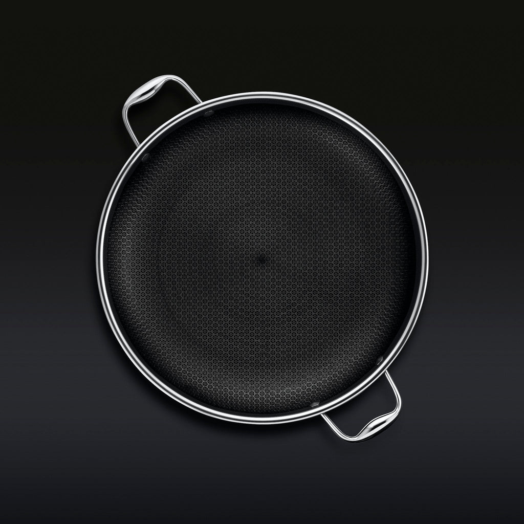 Hybrid Fry Pan with Lid, 14"