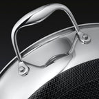 Hybrid Deep Sauté Pan with Lid, 3.3-Qt